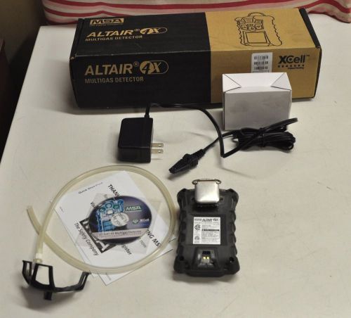 MSA ALTAIR 4X 4 X Multi Gas Monitor Detector, O2, H2S, CO, Pentane LEL