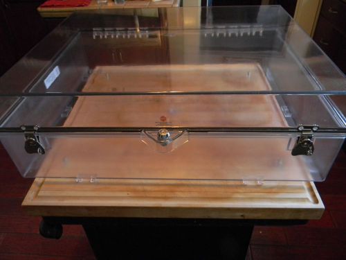 Sti-7550 water-tight security enclosure backplate, lock, clear 19.8x24.8x7.3 for sale
