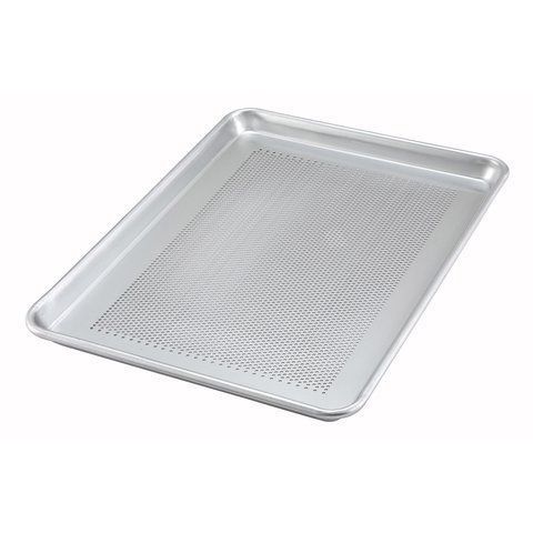 Winco alxp-2618p, 18&#034; x 26&#034; alu sheet pan, perforated, 16 gauge for sale