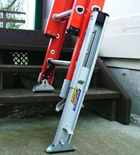 Quick Connect Ladder Leveler Kit Quick Easy Use Fits Most Ladders