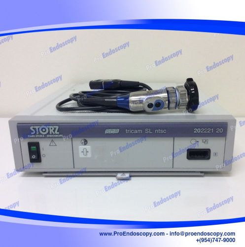 Storz SCB Tricam SL ntsc 202221 20 w. Camera Head 20221140
