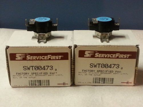 (2) Trane-Service First SWT00473 Hi Limit Switches NIB