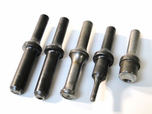 5 pc 0.401 rivet sets for rivet guns aircraft tools for sale