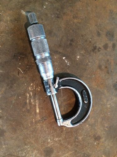Vintage Central Tool Co. Precision Micrometer 0-1&#034; Machinist Rhode Island