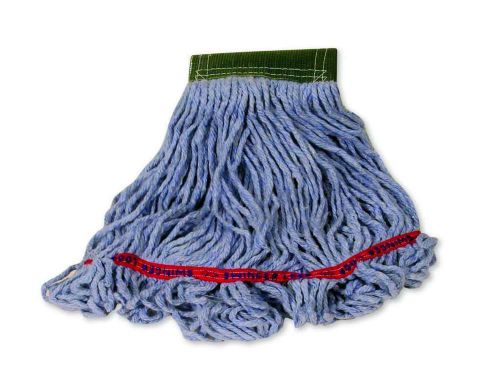 Rubbermaid commercial fgc15206bl00 swinger wet mop head, 5-inch headband, medium for sale