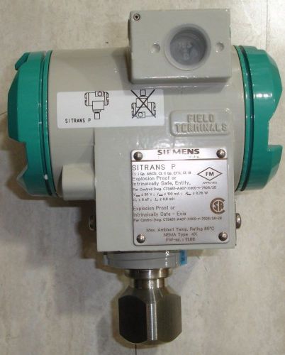 NEW Siemens Sitrans P 7MF4032 Differential Pressure &amp; Flow Transmitter DS