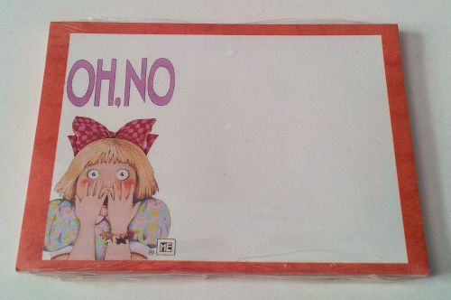Mary Engelbreit Sticky Notes - OH NO 40 Sheets
