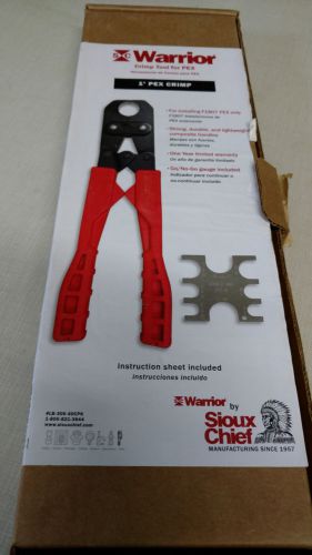 New Sioux Chief Warrior 1&#034; Crimp Tool for PEX #305-40PCK