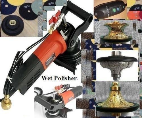 Wet polisher 1&#034; 25mm full ogee demi bullnose router bit diamond 18 pad granite for sale