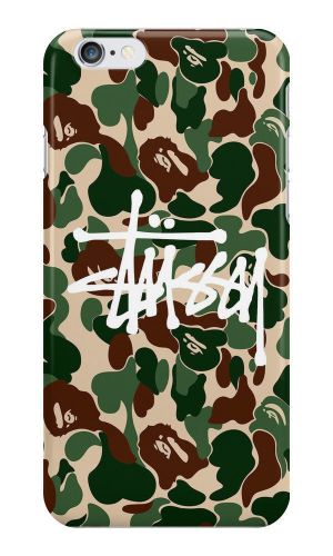 Stussy x Bape Camo Apple iPhone iPod Samsung Galaxy HTC Case