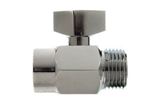 Danco 89171 Shut-Off Shower Valve, Chrome Chrome Plated Brass 1/2-Inch Male Ips