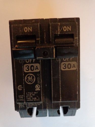 Ge  thqb230 2-pole 30 amp circuit  breaker type thqb 120/240v bolt-in for sale