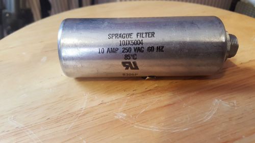 Sprague Filter  --- 10A / 250 VAC   ( P/N 10JX5004 )