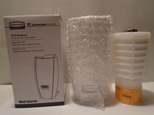 NEW RUBBERMAID COMMERCIAL PRODUCTS TCELL AIR FRESHENER DISPENSER &amp; REFILL
