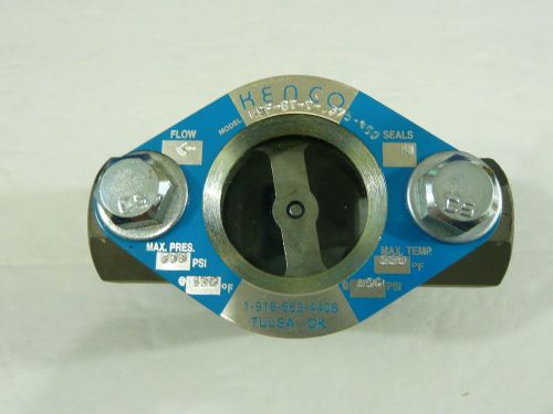 Kenco Cast Stainless Steel Fluid Flow Monitor 3/8 NPT No Moving Parts