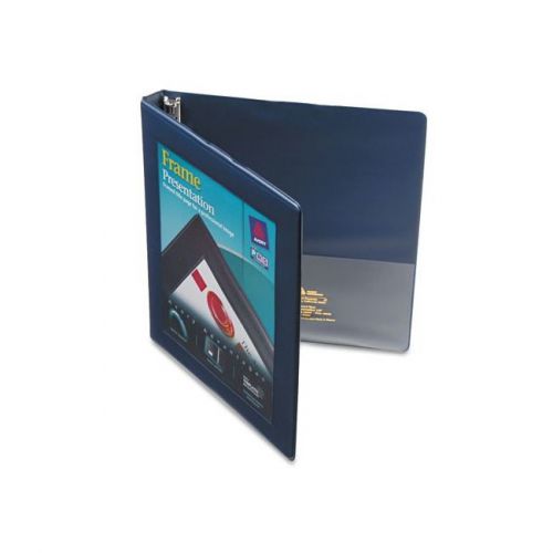 Avery framed 0.5-inch capacity navy blue view binder with slant rings (pack of 1 for sale