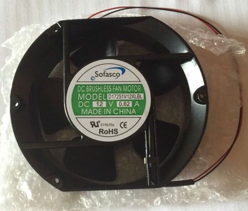 SOFASCO DC BRUSHLESS FAN MOTOR D17251V12XLBL NEW FREE SHIPPING