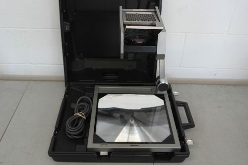 Audiscan image master overhead projector bundle w/ case and power cord for sale