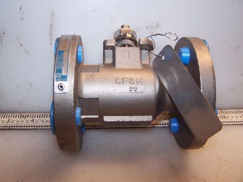 NEW JAMESBURY 3/4&#034; STAINLESS STEEL BALL VALVE CF8M DN20 275 PSIG 9150313600TTT2