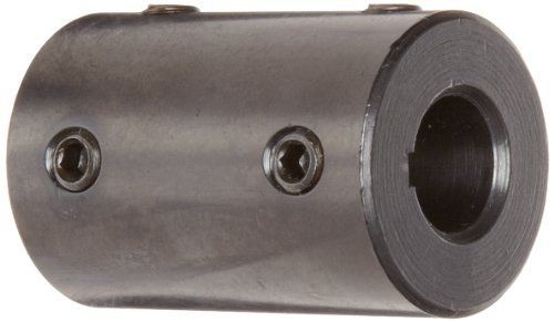 Ruland scc-8-8-f set screw rigid coupling with keyway, black oxide steel, 1/2&#034; for sale