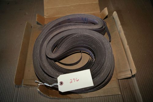 Abrasive Belt  1.00” wide x 42”  Norton 50 grit   50 pcs