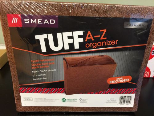Smead TUFF® Expanding File, Alphabetic, 21 Pockets, Letter Size (4)