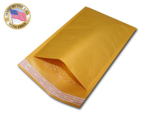 500 for CD 7.25x8 GOLD KRAFT BUBBLE MAILERS PADDED SHIPPING ENVELOP