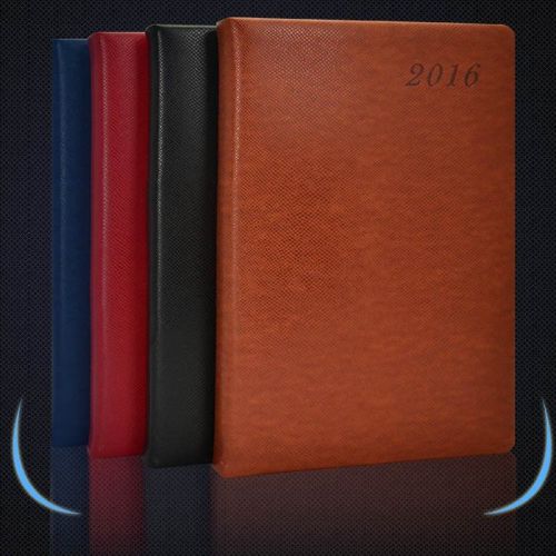 2016 Planner  Appointment Calendar Book Leather Organizer New Business Note