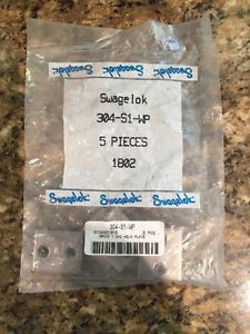 NEW Swagelok 304-S1-WP Weld Plate , LOT OF 5 , 2 available