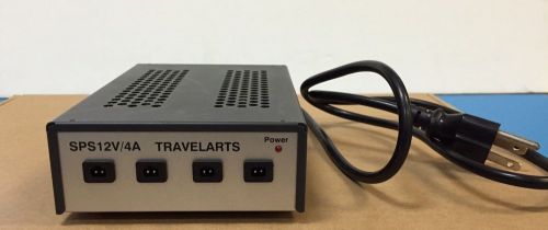 TRAVELARTS SPS12V/4A 12VDC POWER SUPPLY WITH  CABLES
