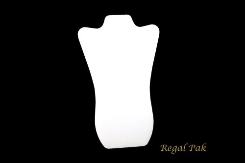 Slatwall White Leatherette Necklace Easel 8 5/8&#034; X 14 1/8&#034;H