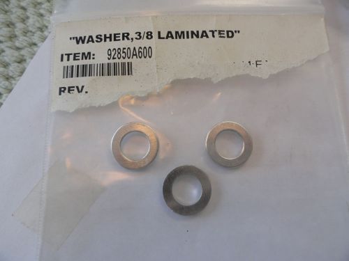 3/8&#034; ID X 5/8&#034; OD Laminated Aluminum Washers, 92850A600