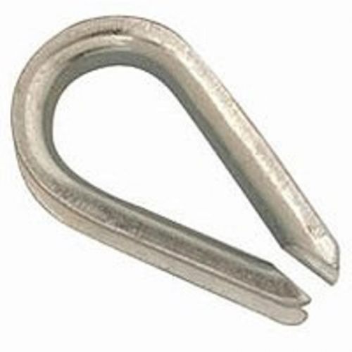 Thmbl Rope Wire 1/4In Rope Mi Campbell Chain Cable Thimbles T7670629 Zinc Plated