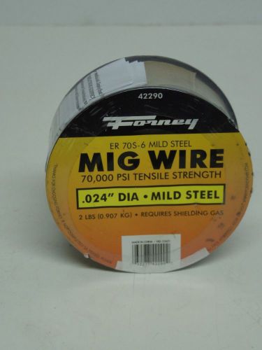 forney mig wire .024&#034; dia 2 lb roll # 42290 mild steel