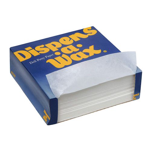 DIXIE Deli Paper, Dispens-A-Wax, 6x6In, PK10000 NEW FREE SHIP &amp;PA&amp;