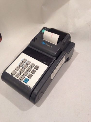 Verifone Tranz 460 Credit Card Terminal Receipt Printer Card Payment System