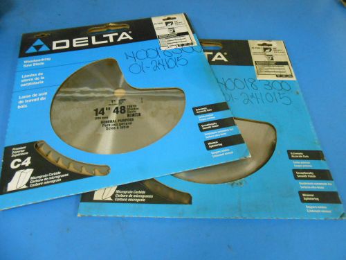 Delta Woodworking Saw Blade 35-7659 , lot of 2
