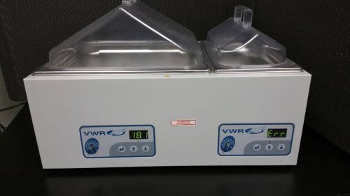 VWR Waterbath Variable Temperature Dual Digital w Aluminum Bath Beads 89032-222