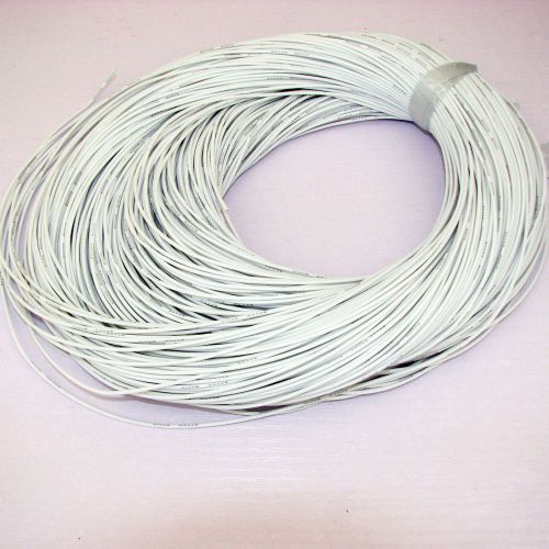 24AWG White Color Soft Silicon Wire 10m/LOT wholesale Dropship Free shipping