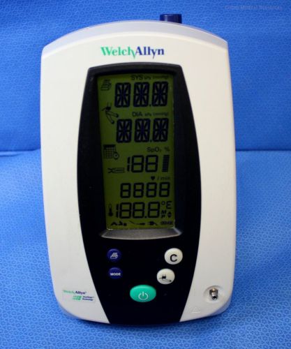 Welch Allyn 420 Spot Patient Monitor NIBP Temp No Battery or AC Adapter