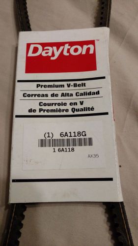 New Dayton Premium V Belts Industrial Compressor Motor Belt 6A118G 1/2 X 37 AX35