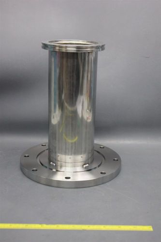 New large iso/asa high vacuum vertical tube flange fitting stainless(s19-t-50o) for sale