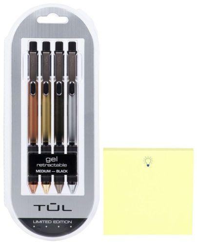 Tul Rollerball Metal Pen Limited Edition Rose Gold 1.0mm Medium Black Ink