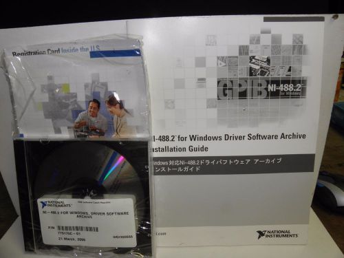 National Instruments NI-488.2 For windows, Driver Software Archive.