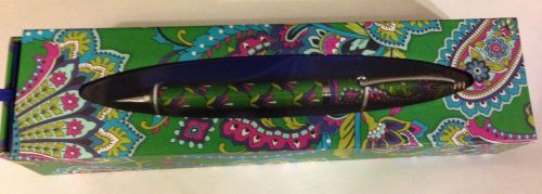NWT Vera Bradley Ball Point Pen in Emerald Paisley with box gift 11002 169 *NEW*