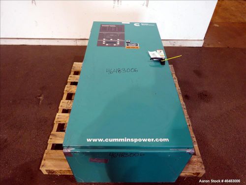 Used- cummins power command 600 amp ats automatic transfer switch 3/60/277/480v. for sale