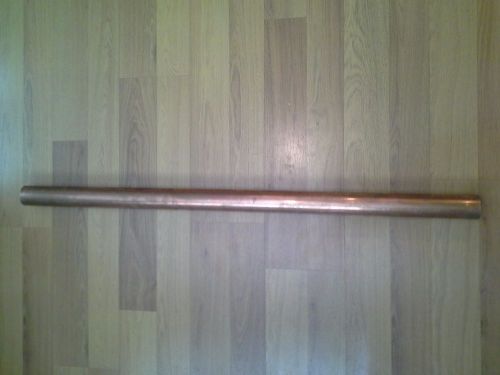 2&#034; inch copper pipe, type l, 43-3/4&#034; (3&#039;-7.75&#034;) long for sale