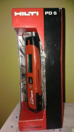 Hilti pd 5 laser range meter #2004789 - new! w/ 2 year warranty made in germany for sale