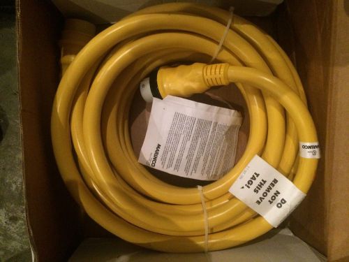 Marinco 6152spp powercats plus marine 4 wire electrical shore power cord set led for sale