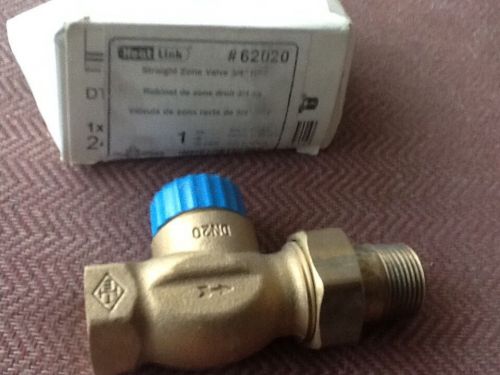 New Heat Link Straight Zone Valve p/n 62020